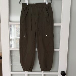 CAbi Women's Olive Green Joggers